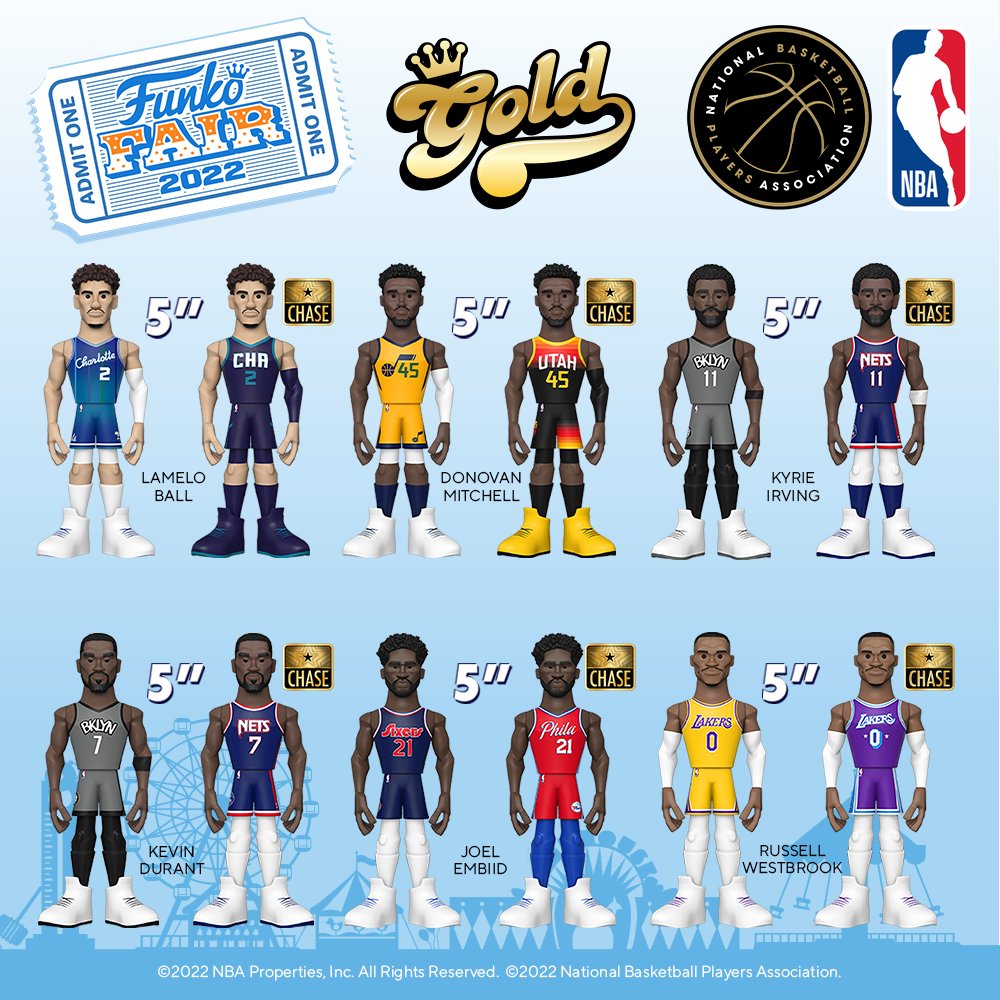 Funko Vinyl Gold 5 NBA: Lakers- Russell Westbrook (ce'21)