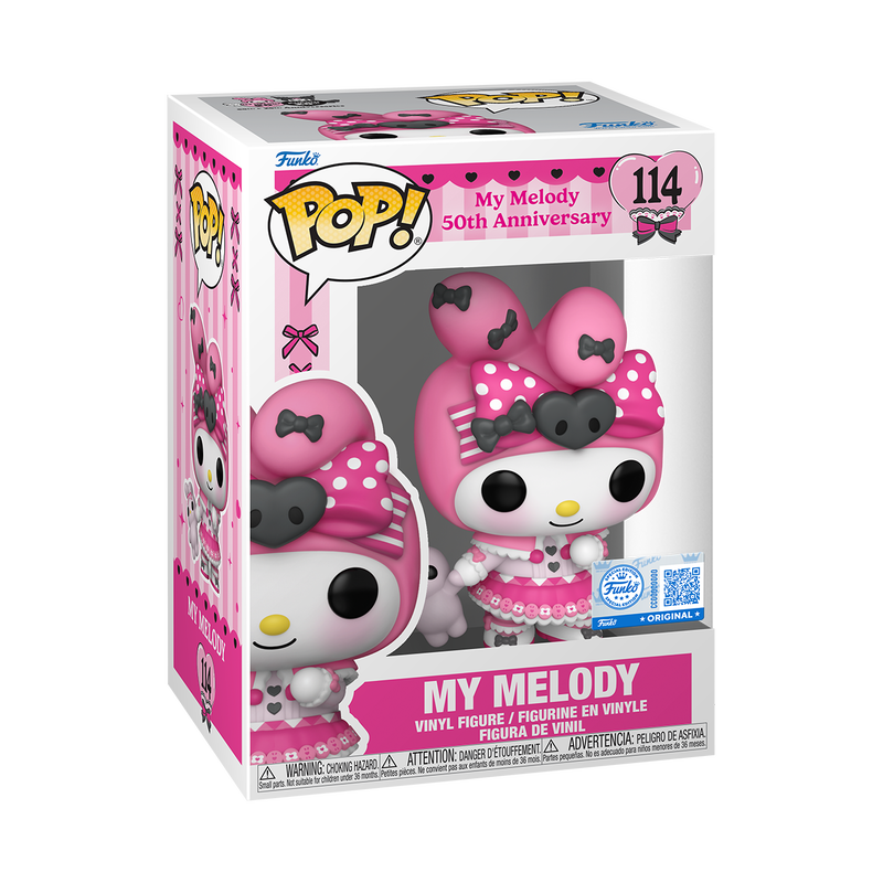melody♪ Funko Pop! Sanrio - My Melody with Pipi (50th Anniversary