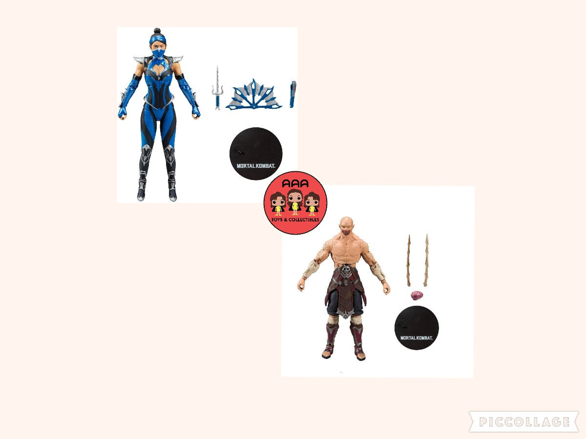 2020 McFarlane Toys Mortal Kombat Action Figure: BARAKA (Tarkatan