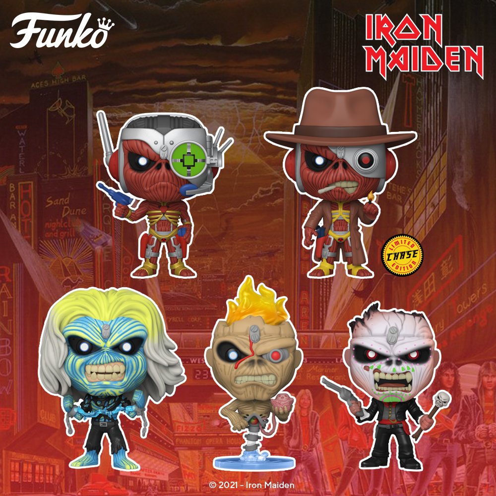 Iron maiden funko sold chase