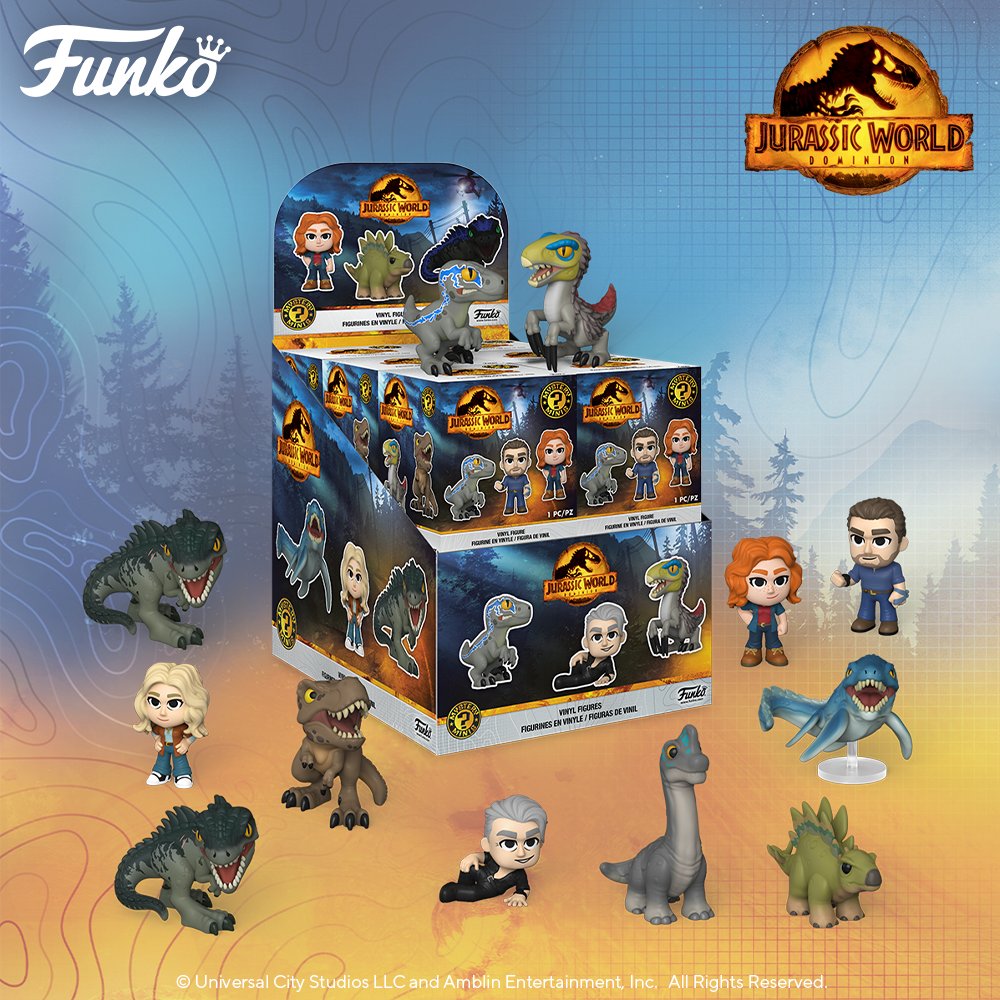 Funko Mystery Mini: Jurassic World Dominion - One Mystery Figure (Pre-Order)