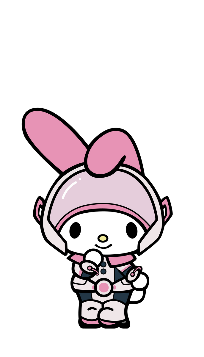 My Hero Academia x Sanrio My Melody Ochaco Uraraka FiGPiN Classic