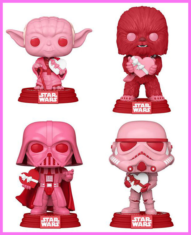 Funko Pop! Star Wars: Valentines - Bundle (4 Pops! Included) – AAA Toys and  Collectibles