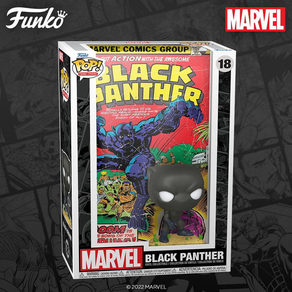 succes bølge Stille Funko Pop! Vinyl Comics Cover : Marvel - Black Panther #18 (Pre-Order) –  AAA Toys and Collectibles