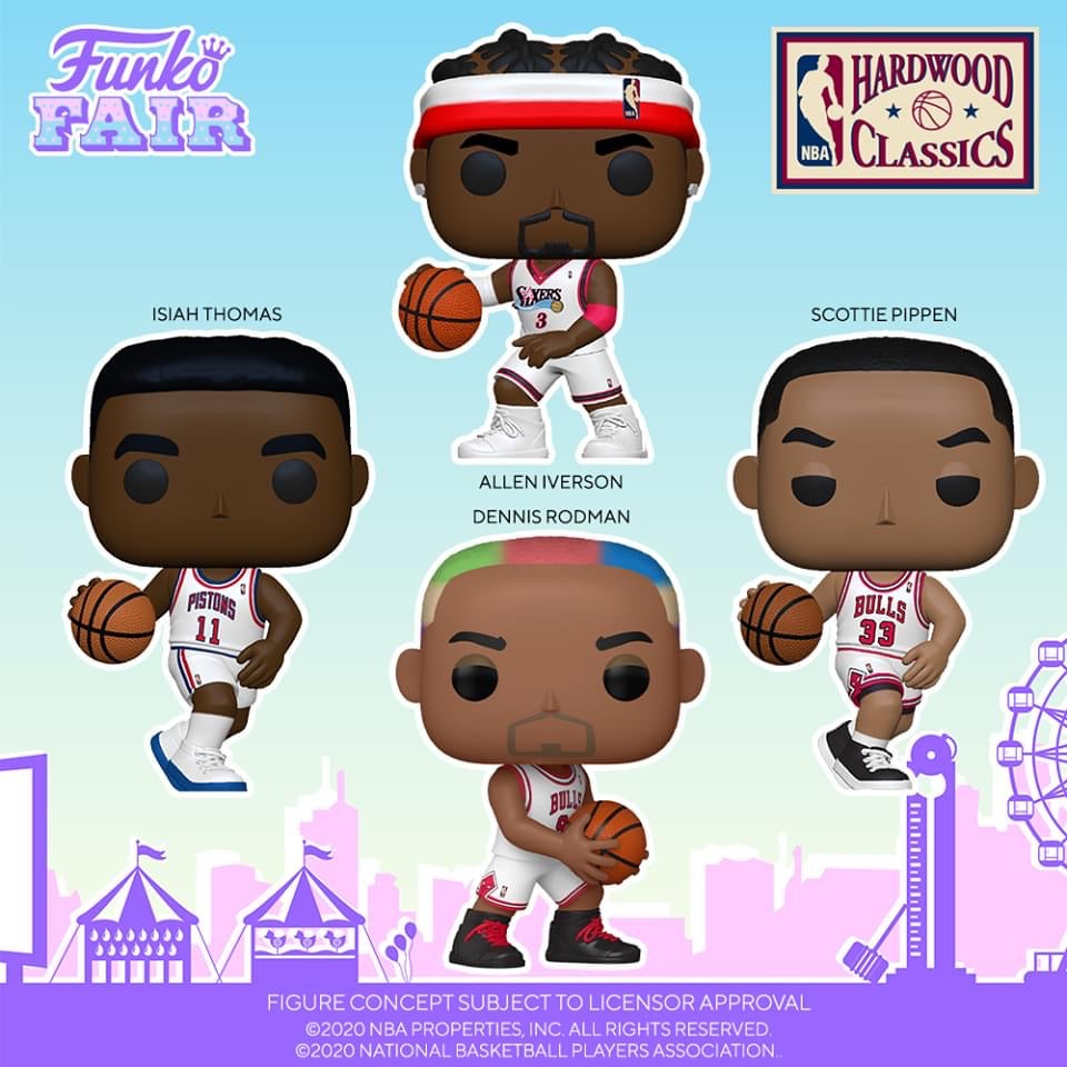 Chicago Bulls NBA Funko POP Vinyl Figure Scottie Pippen (Home)