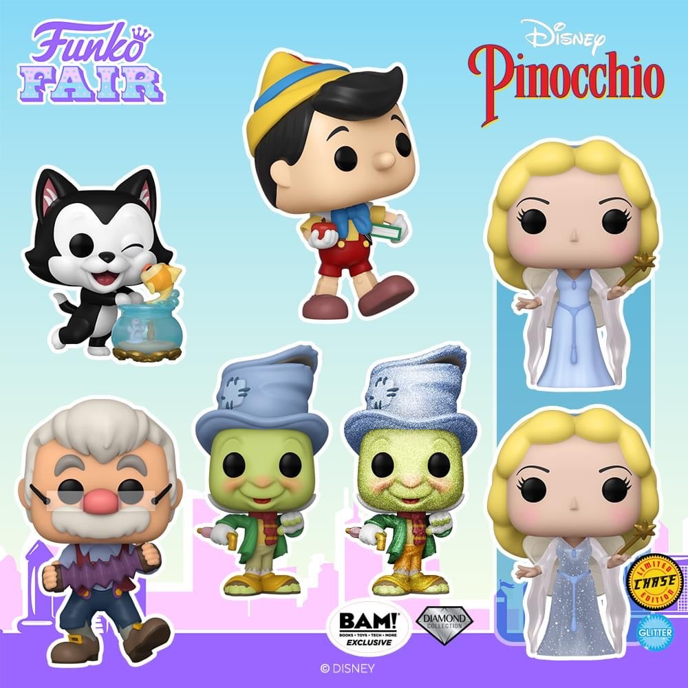 Pinocchio Figurine POP! Disney Vinyl GEPPETO W/ACCRDION 1028