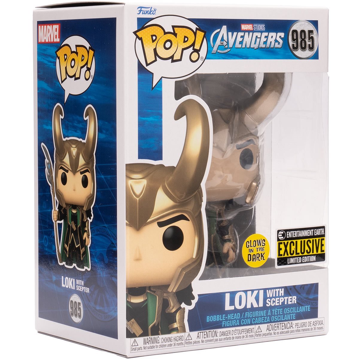 Funko Pop! Marvel : Loki with Scepter - Entertainment Earth Exclusive – AAA  Toys and Collectibles