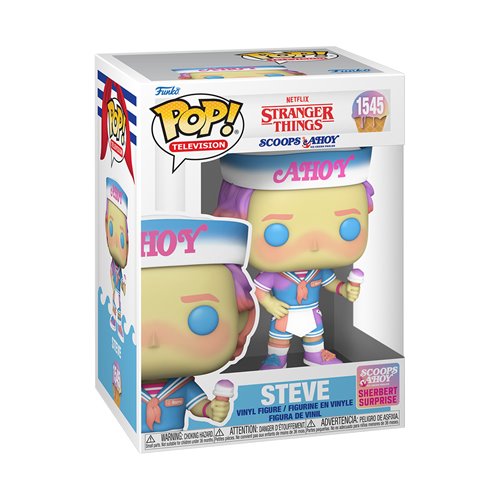 Stranger Things Steve with Ice Cream (Scoops Ahoy) Funko Pop! Vinyl Figure #1545 (Pre-Order)