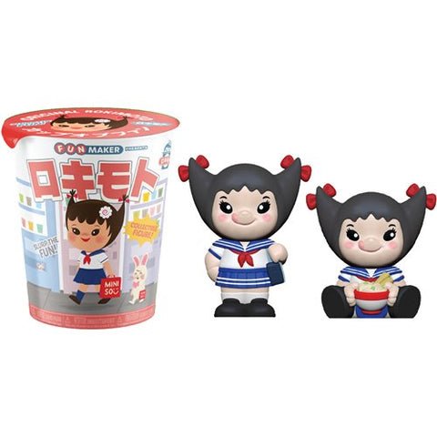 Rokimoto Wave 2 Cup Vinyl Figure - Babboo in School Outfit