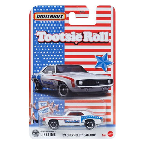 Matchbox Candy 2025 - 1969 Chevy Camaro - Tootsie Roll