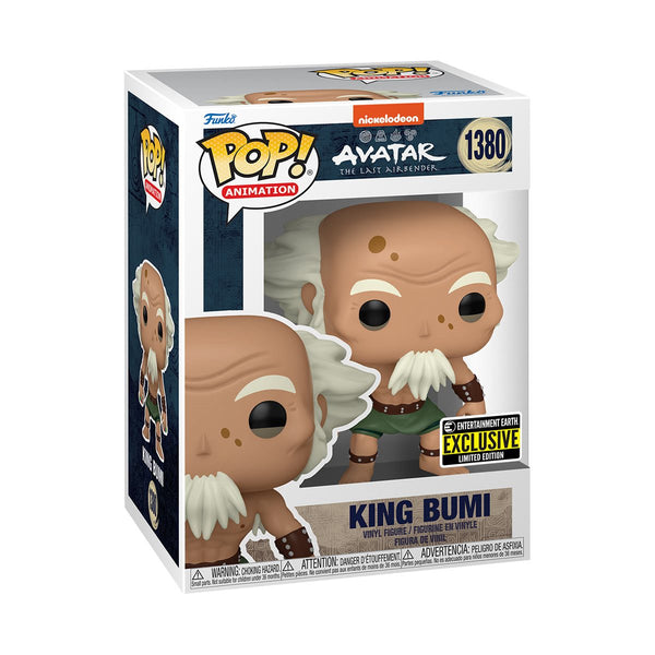 Funko Pop! Avatar: The Last Airbender King Bumi #1380 - Entertainment Earth Exclusive