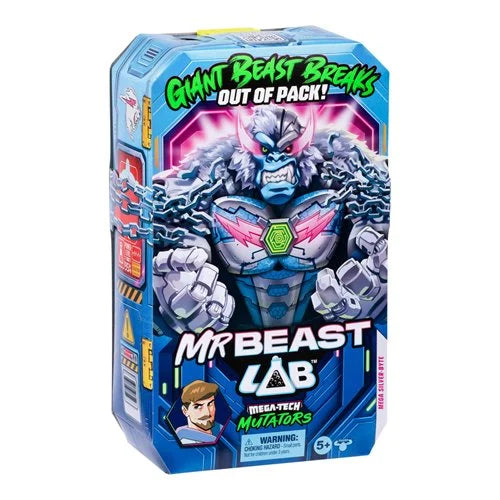 MrBeast Lab Mega-Tech Mutators - Silver-Byte (Pre-Order)