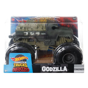 Hot Wheels Monster Trucks 1:24 Scale Vehicle - Godzilla