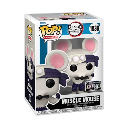 Funko Pop! Animation: Demon Slayer - Muscle Mouse #1536 - Entertainment Earth Exclusive