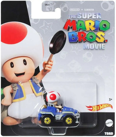 Hot Wheels - Mario Kart - TOAD AND TOAD QUAD - SUPER MARIO BROS. MOVIE