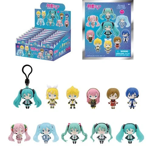 Vocaloid Hatsune Miku Series 1 3D Foam Bag Clip - One Mystery Figure (Pre-Order)