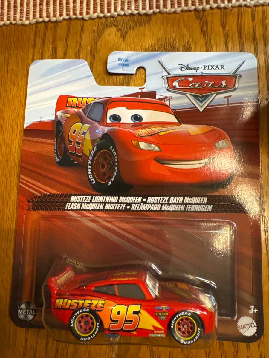 Mattel - Cars Character Cars - Rusteze Lightning McQueen – AAA Toys and ...