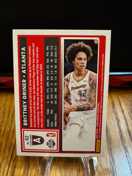 2025 Panini Donruss WNBA Base #1-100 Complete Your Set