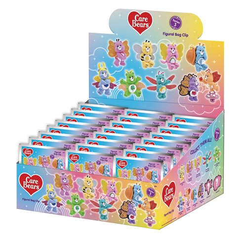 Care Bears Series 3 3D Foam Bag Clip - One Mystery Figure (Pre-Order)