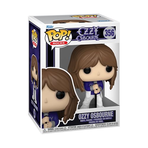 Ozzy Osbourne with Microphone Stand Funko Pop! Vinyl Figure #356 (Pre-Order)