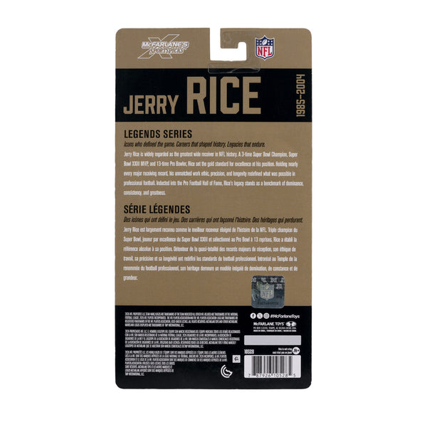 NFL McFarlane's SportsPicks Legends Series San Francisco 49ers Jerry Rice 6-Inch Action Figure (Pre-Order)