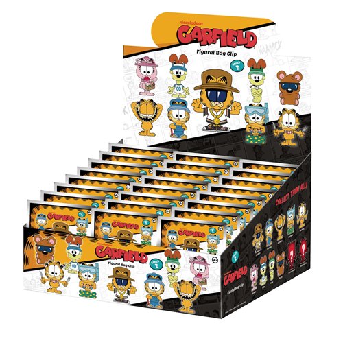 Garfield Series 2 3D Foam Bag Clip - One Mystery Figure (Pre-Order)