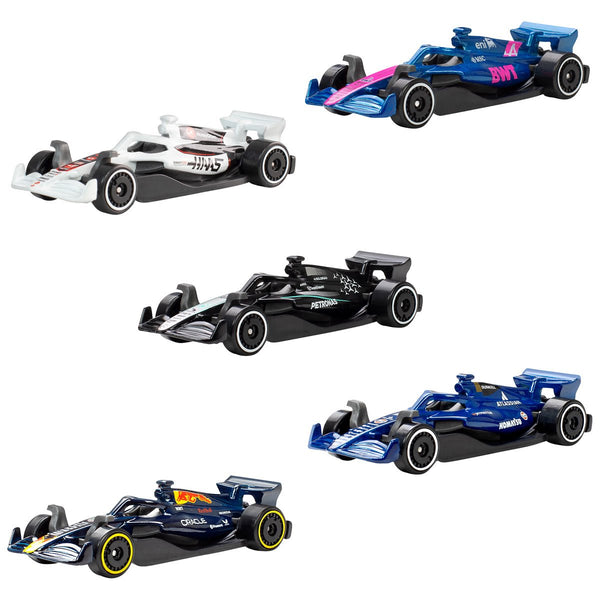 Hot Wheels Formula 1 2025 Die-Cast Vehicles 5-Pack