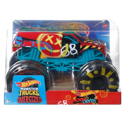 Hot Wheels Monster Trucks 1:24 Scale Vehicle - Demo Derby