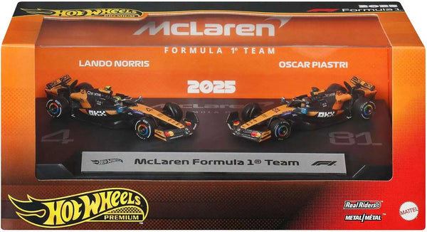 Hot Wheels Premium McLaren Racing Die Cast Car Set