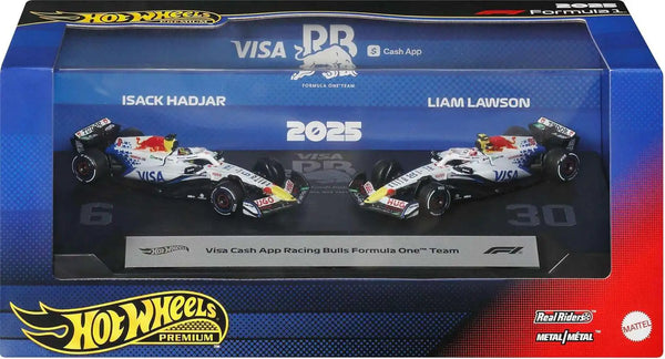 Hot Wheels Premium Visa Cash App Racing Bulls Racing Die Cast Car Set