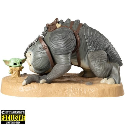 Funko Pop! TV: Star Wars - The Book of Boba Grogu with Rancor Deluxe - Entertainment Earth Exclusive