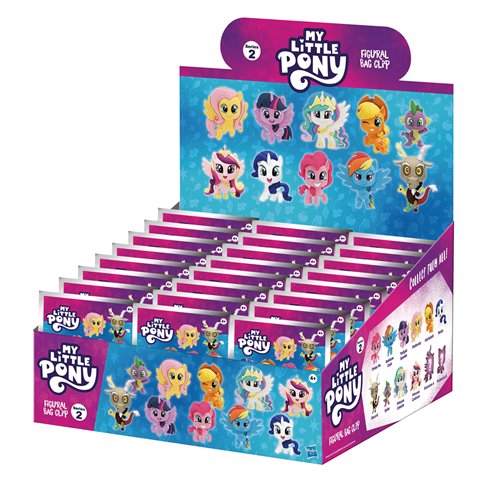 My Little Pony Series 2 3D Foam Bag Clip - One Mystery Figure (Pre-Order)