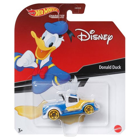 Hot Wheels Entertainment Character Cars - Disney - Donald Duck