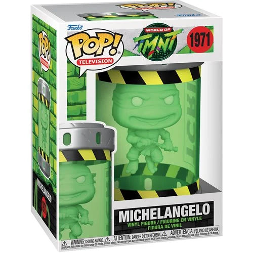 Teenage Mutant Ninja Turtles UV Michelangelo Glow-in-the-Dark Funko Pop! Vinyl Figure #1971 (Pre-Order)