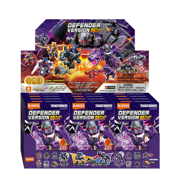 Blokees Transformers Defender Version 06 Brutal Fang