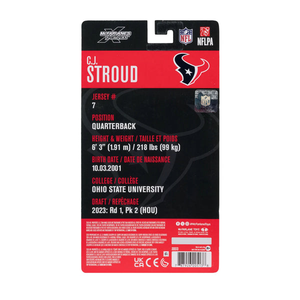 NFL McFarlane's SportsPicks Houston Texans C.J. Stroud 6-Inch Action Figure (Pre-Order)
