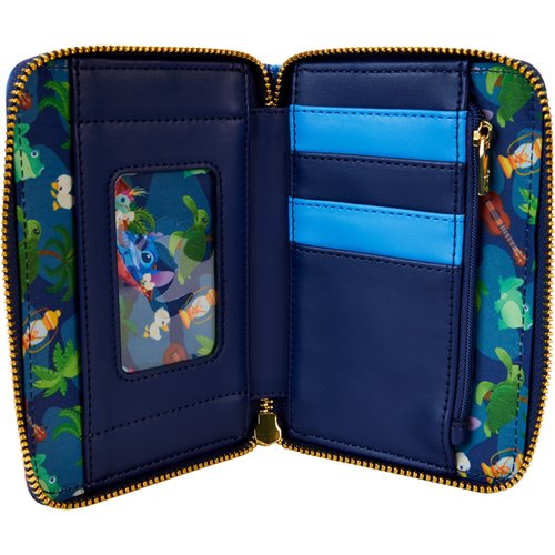 Loungefly - Lilo & Stitch Camping Cuties Zip-Around Wallet (Pre-Order)