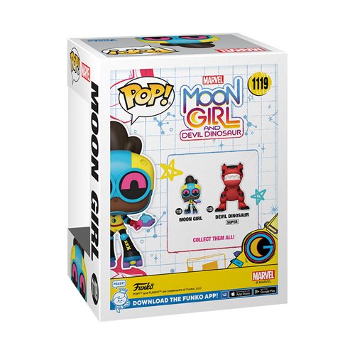 Funko Pop! Marvel: Moon Girl and Devil Dinosaur - Moon Girl #1119