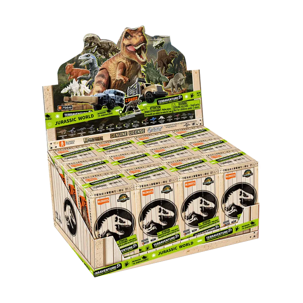 Blokees Jurassic World Terraventure TS 01 Dinosaur Capture Operation