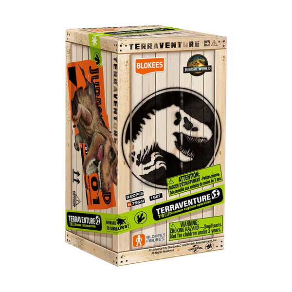 Blokees Jurassic World Terraventure TS 01 Dinosaur Capture Operation