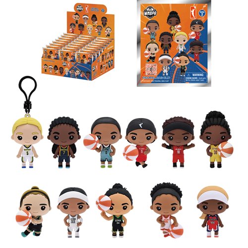 Womens National Basketball Association Series 2 3D Foam Bag Clip - One Mystery Figure (Pre-Order)