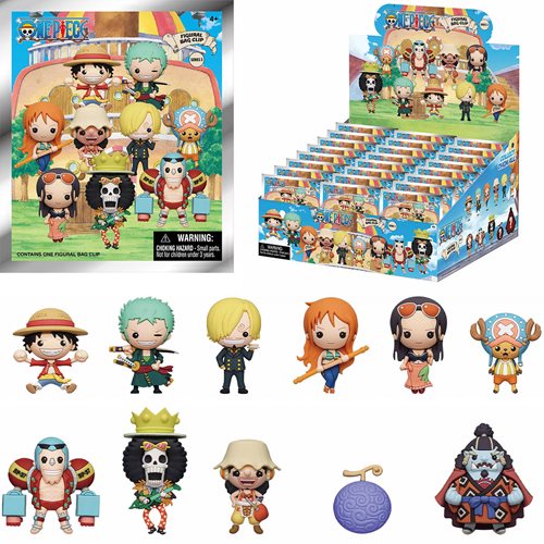 One Piece 3D Foam Bag Clip Series 3 - One Mystery Figure