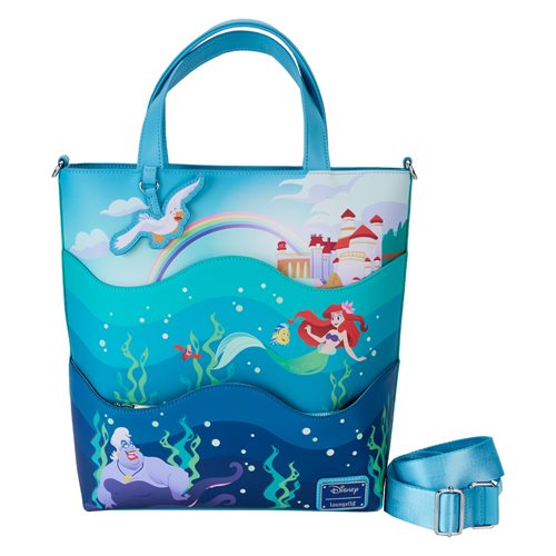 Loungefly - The Little Mermaid 35th Anniversary Life Is The Bubbles Tote Bag (Pre-Order)