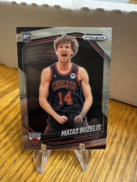 2024-25 Panini Prizm Black #41 Matas Buzelis