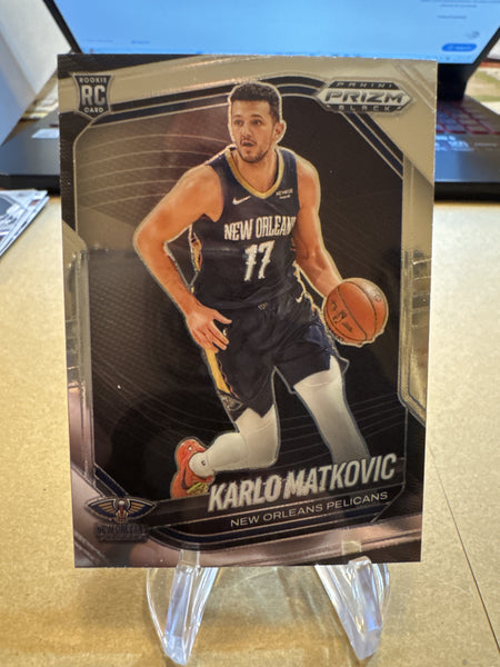 2024-25 Panini Prizm Black #248 Karlo Matkovic