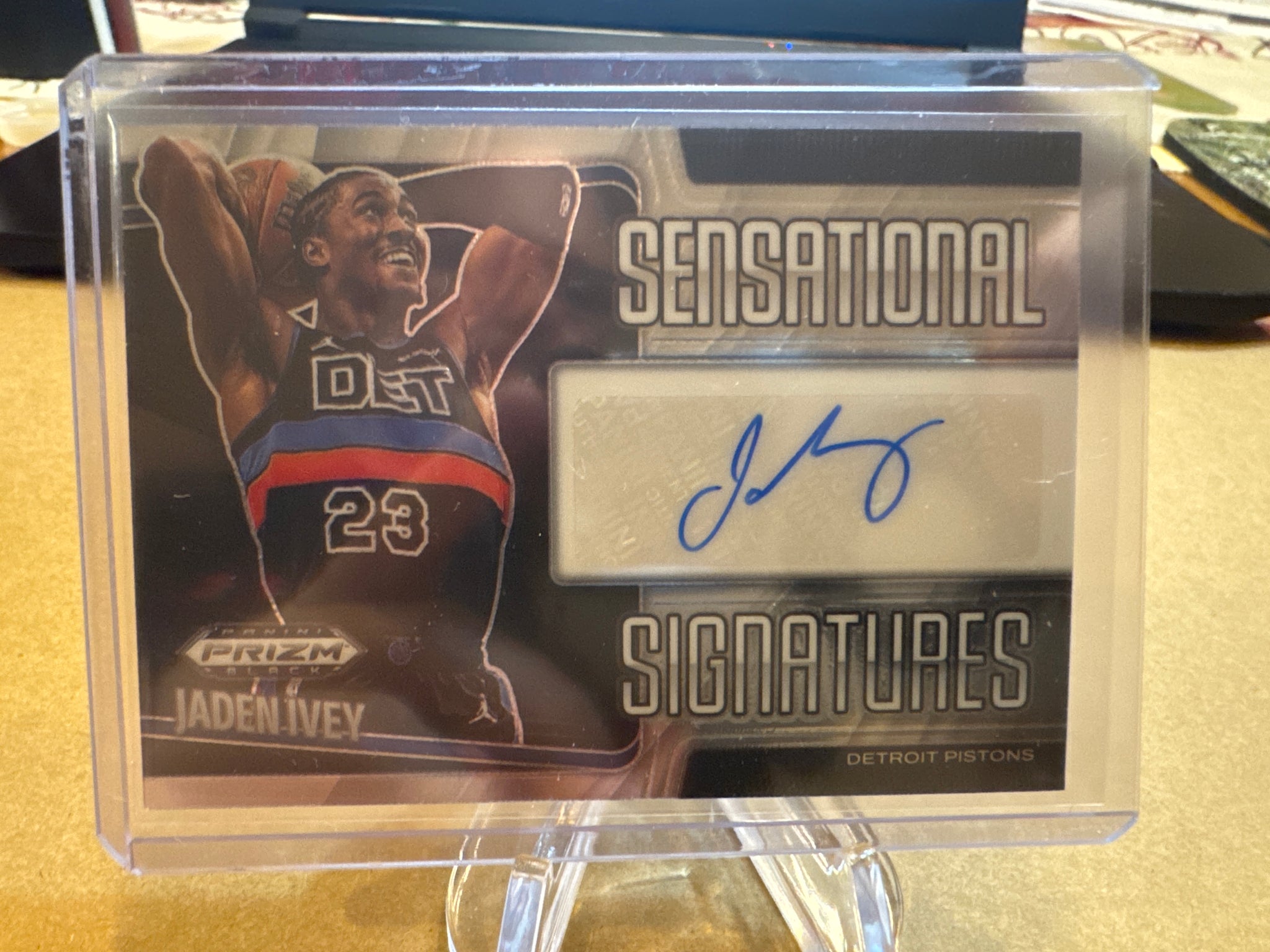 2024-25 Prizm Black Jaden Ivey Sensational Signatures Auto #SS-IVY