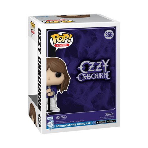 Ozzy Osbourne with Microphone Stand Funko Pop! Vinyl Figure #356 (Pre-Order)