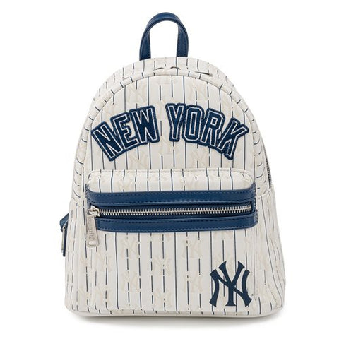 Loungefly - MLB New York Yankees Pinstripes Mini-Backpack (Pre-Order)