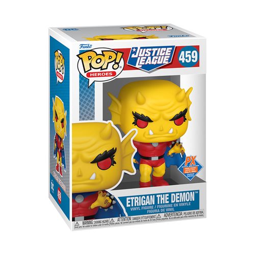 Funko Pop! Heroes: DC Comics - Justice League - Etrigan The Demon CHASE BUNDLE #459 - PX Free Comic Book Day 2023 Exclusive