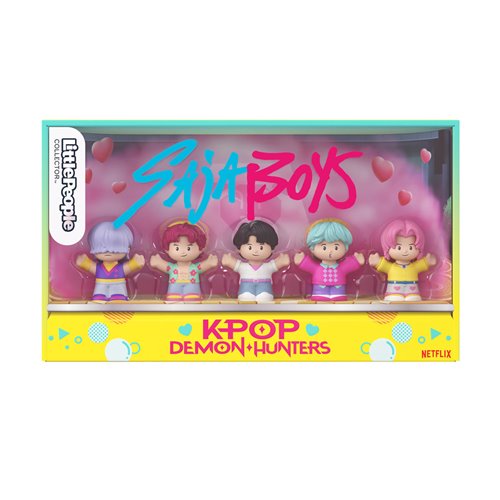 KPop Demon Hunters Saja Boys Little People Collector Figure Set (Pre-Order)
